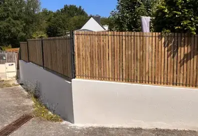 création de muret Vannes-3